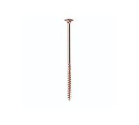 Vis charpente Geto Wood G&B - tête ronde large - boîte de 25 pièces - Ø8 x 240 mm - 92161