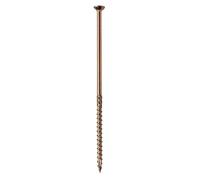 Vis charpente tête fraisée T30 6x100 zingué bichromaté FISSAGI - Boite 100-92002