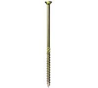 Vis charpente tête fraisée T40 8x160 zingué bichromaté FISSAGI - Boite de 50 - 92015 Zingué G