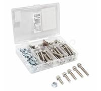 Vis chc 6 pans creux m6 x 15. 20. 25. 30. 35 mm + ecrou m6 (assortiment)