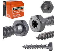 Vis connecteurs SSH Simpson - 50 Vis 10x50 mm