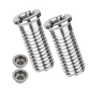 Vis creuse pour vanne à crépine, M12 x 1,75 x 30 mm, 2 pièces, compatible avec Blanco InFino Garniture de vidage 3,5 pouces, en laiton, filet de précision, vis Evier Vidage de vanne In Fino