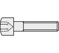Toolcraft - Vis Cylindrique 839667 100 Pc(s) M3 6 Mm Tête Cylindrique 6 Pans Intérieurs Acier Din 912