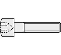 Vis cylindrique TOOLCRAFT 839686 100 pc(s) M5 20 mm tête cylindrique 6 pans intérieurs acier N/A