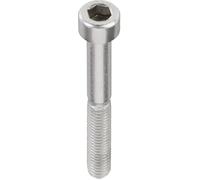 Vis cylindrique TOOLCRAFT 839722 50 pc(s) M6 30 mm tête cylindrique 6 pans intérieurs acier inoxydable N/A
