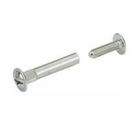 Hettich Vis de connexion VHS 32/27 M4 - Acier zingué - Panneau 28-36 mm - 1 pièce