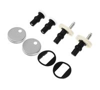 Vis de Charnière pour Siège de Toilette, Fixation Inox et Caoutchouc | Compatibilité, Entretien DIY à Domicile, Pièces Solide, pour Sièges en Résine et Toilettes