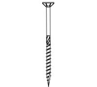 Vis de construction bois tête ronde large zingué clair - SENCO - 80WF