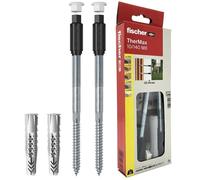 Vis de fixation thermique isolée - FISCHER - Lot de 2 - Fixation thermique isolée - Pour systèmes ETICS
