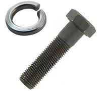 cyclingcolors VIS DE LAME TONDEUSE 9.5MM 3/8" 24UNF AVEC RONDELLE FREIN POUR HONDA CASTELGARDEN AYP NOMA STIGA SNAPPER (51mm)