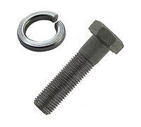 VIS DE LAME TONDEUSE 9.5MM 3/8" 24UNF AVEC RONDELLE FREIN POUR HONDA CASTELGARDEN AYP NOMA STIGA SNAPPER (38mm)