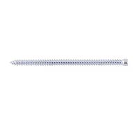 Vis de montage de châssis vitrés - tête cylindrique - zinguée - 7,5 x 202 mm - FFS FISCHER
