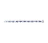 Vis de montage de châssis vitrés - tête cylindrique - zinguée - 7,5 x 202 mm - FFS FISCHER