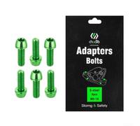 Vis de montage de frein à disque de vélo, boulons de fixation d'étrier de vélo de route, boulons d'étrier de frein à disque M6 x 18 mm, matériel anti-rayures pour étrier de vélo, fixations de vélo en