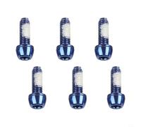 Vis de montage de frein à disque de vélo, boulons de fixation d'étrier de vélo de route, boulons d'étrier de frein à disque M6 x 18 mm, matériel anti-rayures pour étrier de vélo, fixations de vélo en