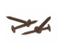 Vis de penture Torx - acier noir - filetage total - 6x70 mm - 100 pièces VISWOOD
