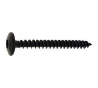 Vis de penture Torx - acier noir - filetage total - 7 x 100 mm - 100 pièces VISWOOD