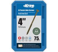 Kreg Tools – Vis de poche SML-C4X400-75 – XL 102 mm – 75 pièces
