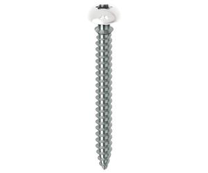 Vis de pose menuiserie PVC et Aluminium - 6x70 - blanc - Framex Cli MUSTAD