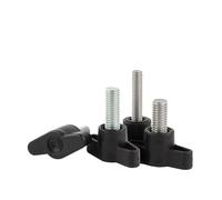 Vis de pouce Boulons de poignée serrage à la main en acier inoxydable M4 M5 M6 M8 304, Z, bouton bakélite, vis pouce réglables mécaniquement(Head Diameter 27mm,60MM_M5-3PCS)