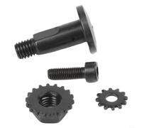 Vis de rechange pour sécateur en bimétal avec axe central de 2,5 cm et écrou de sécurité pour sécateur cylindre de frein différentes tailles robuste durable entretien facile 1 lot