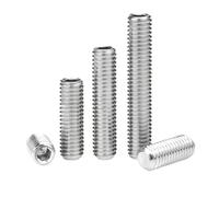 Vis de réglage à douille hexagonale, vis sans tête à pointe plate, 2 à 50 pièces(30mm,M3 50pcs)