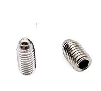Vis de réglage du piston à bille ressort en acier inoxydable 304 | M3/M4/M5/M6/M8/M10/M12, 6-50 mm, 1/2/5/10/20 pièces, for équipements mécaniques et meubles(M10x20mm 5pcs)