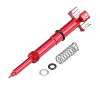 Vis de Richesse Carburateur,Fydun Tournevis Carburateur Carb Réglage Outil de Réglage Réglage de Carburateur Cannelé pour FCR FCR-MX(Rouge)
