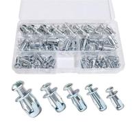 Vis d'Expansion Vis à cric écrous pétales | Attaches d'écrous à rivets en acier au carbone M4-M8(M8X25(20pcs))