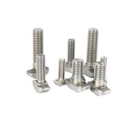 vis en T, Lot de 20 vis à tête en T M8 for connecteurs aluminium(M8x30mm)