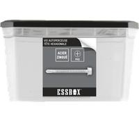 Vis ESSBOX SCELL-IT Autoperceuse - zingué blanc - Tête hexagonale - Ø6,3 mm x 32 mm - Boite de 200 - EX-94704163032