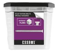 Vis ESSBOX SCELL-IT Béton - RAL9016 - Ø7,5 mm x 152 mm - Boite de 50 - EX-91153975152