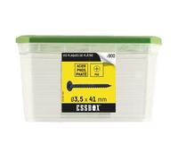 Vis ESSBOX SCELL-IT Plaque de plâtre - Ø3,5 mm x 41 mm - Boite de 900 - EX-5211421