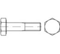 Vis hexagonale HV TOOLCRAFT 146866 1 pc(s) M24 165 mm tête hexagonale 6 pans extérieurs acier N/A