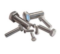 VIS HEXAGONALES DIN 933 6 PANS INOX A4 AISI 316 GAMME DE 5 à 16 mm de Ø 10 X 30