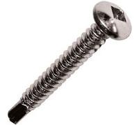 Vis inox A2 autoperceuse à tête cylindrique et empreinte carrée pour alu - Ø 4.8 x 13 mm - Boite de 500 - SCELL-IT - TCQN48013 G