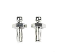 Vis marines en cuivre M4 x 10 mm pour bâches de bateau en toile | Construction en cuivre massif, résistant au brouillard salin, sécurise la toile à la terrasse, filetage M4