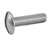 Vis métaux poêlier - tête ronde fendue - inox A2 - 4x40 mm - 200 pièces ACTON