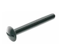 Vis métaux poêlier - tête ronde fendue - inox A2 - 6x30 mm - 200 pièces ACTON