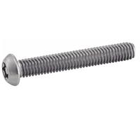 Acton Vis métaux tête bombée Torx téton inviolable A2 ISO 7380 6x60 boîte 100