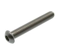 Vis métaux tête cylindrique bombée 6pans - inox A2 - 6x12 - boite 200 ACTON