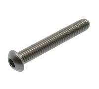 Vis métaux tête cylindrique bombée 6pans - inox A2 - 8x20 - boite 100 ACTON