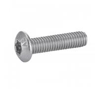 Vis métaux tête cylindrique bombée - T30 - A2 - 6x20mm - boite 200 ACTON