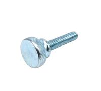 Vis Moletées 1/2/5 pièces M3 M4 M5 M6 M8 M10 DIN464 GB834 tête moletée haute étape serrer à la main vis pouce rideau mur verre serrure molette ajuster À usage industriel(Light blue,5MM_5PCS M3)