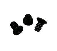Vis Moletées 100X 6#-32 M3 boîtier d'ordinateur 2.5 "3.5" pouces disque dur échange serveur plateau montage réparation bricolage Phillips tête boulon vis À usage industriel(Black,6-32x5mm)