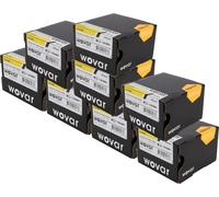 Vis noires galvanisées 4 x 60 mm Torx 20 avec pointe coupante - 800 pièces