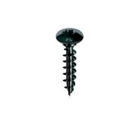 Vis penture Panelvit FC noir MUSTAD - Tête ronde large Collet rond