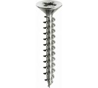 Vis Panelvit tête fraisée PZ filetage total zing.arg MUSTAD 4x45 - Boite de 500 - PVACZP400450C8C