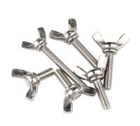 Vis papillon en acier inoxydable de qualité marine, M4 M5 M6 M8, plusieurs tailles, paquet de 2(M6x20mm 5pcs)
