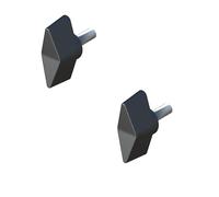 Vis Papillon Tete, Mancheron Blocage Brancard, M5 x 10, Lot de 2